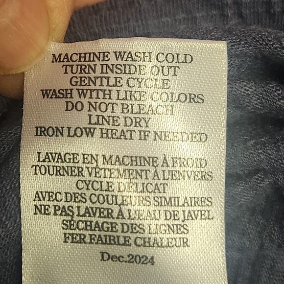 ZSUPPLY Textured Flared Jumpsuit Women’s SZ LG Blue Boho Oversized Breathable - Picture 16 of 16